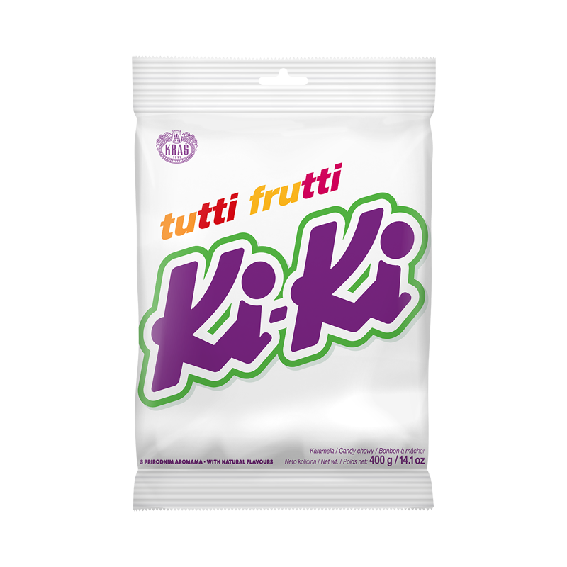 Kras Kiki Tutti Frutti Candy 400g