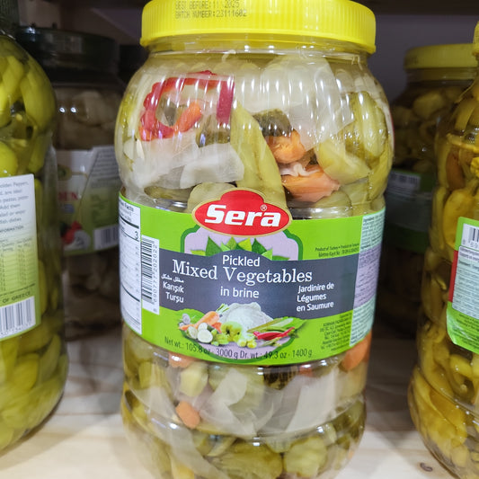 Sera Pickled Mixed Vegetables 3000g