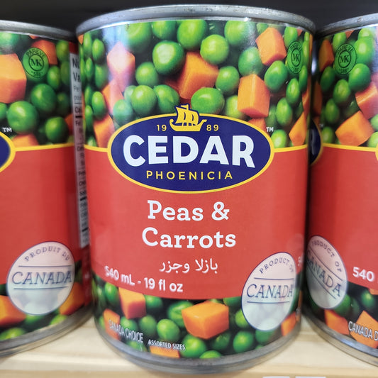 Cedar Peas&Carrots 540ml