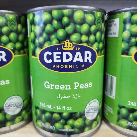 Cedar Green Peas 398ml