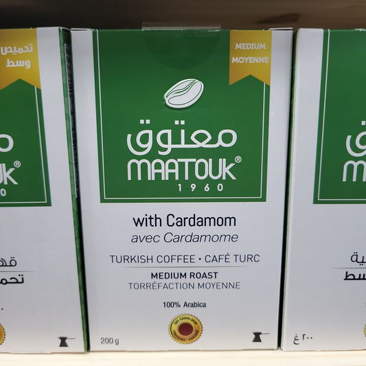 Maatouk Turkish Coffee with cardamom 200g