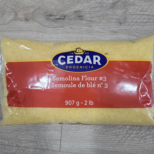 Cedar Semolina Flour #3 907g