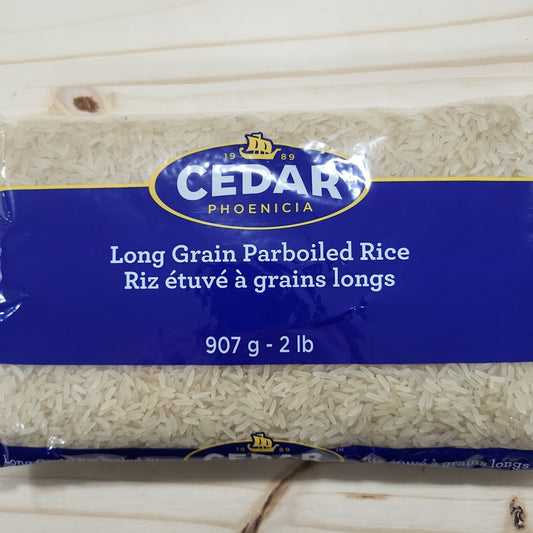 Cedar Long Grain Parboiled Rice 907g