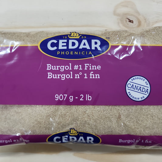 Cedar Burgol #1 Fine 907g