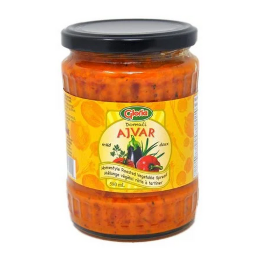 Gloria Ajvar mild 580ml