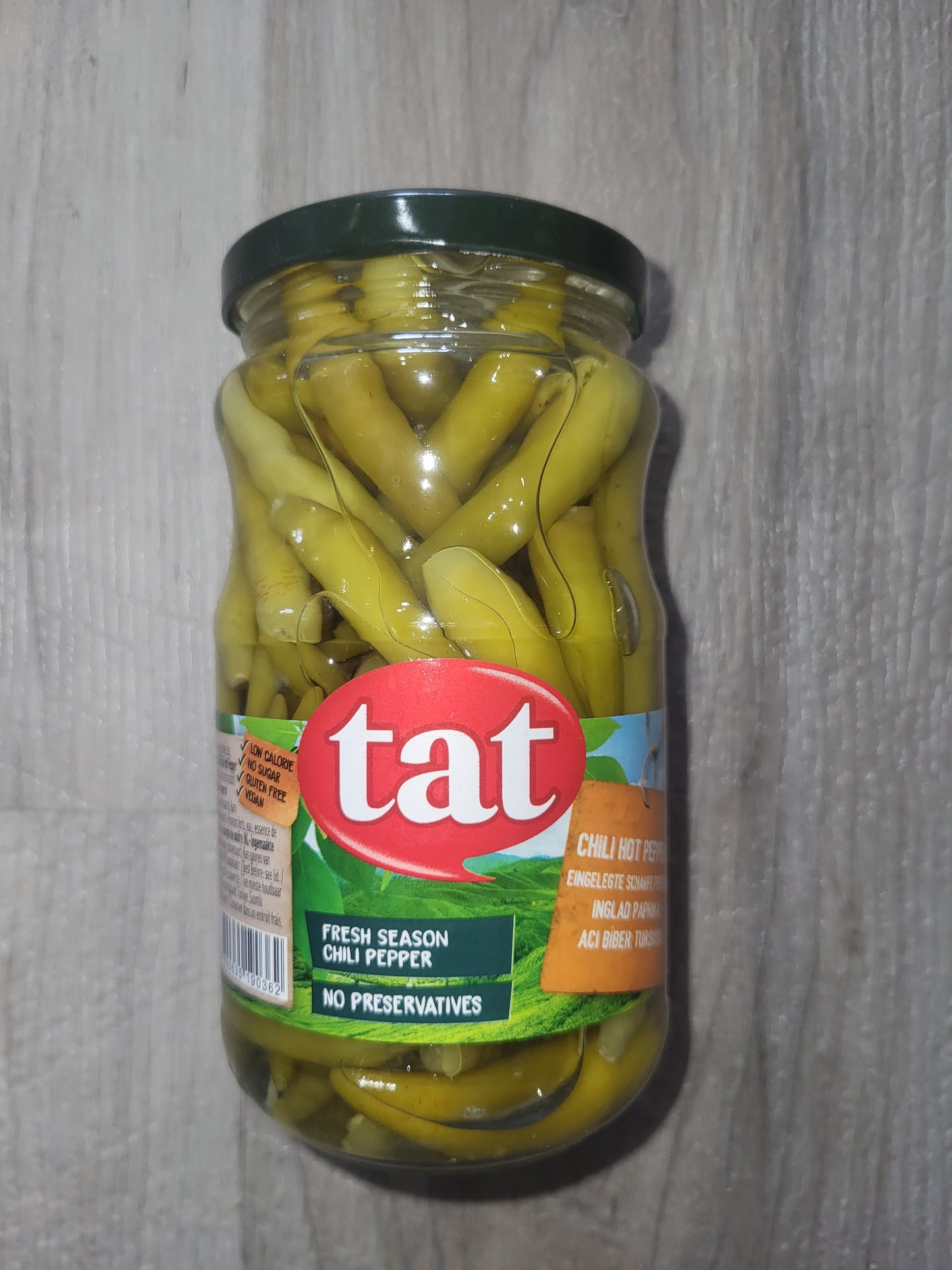 Tat Chili Hot Pepper Pickles 330g