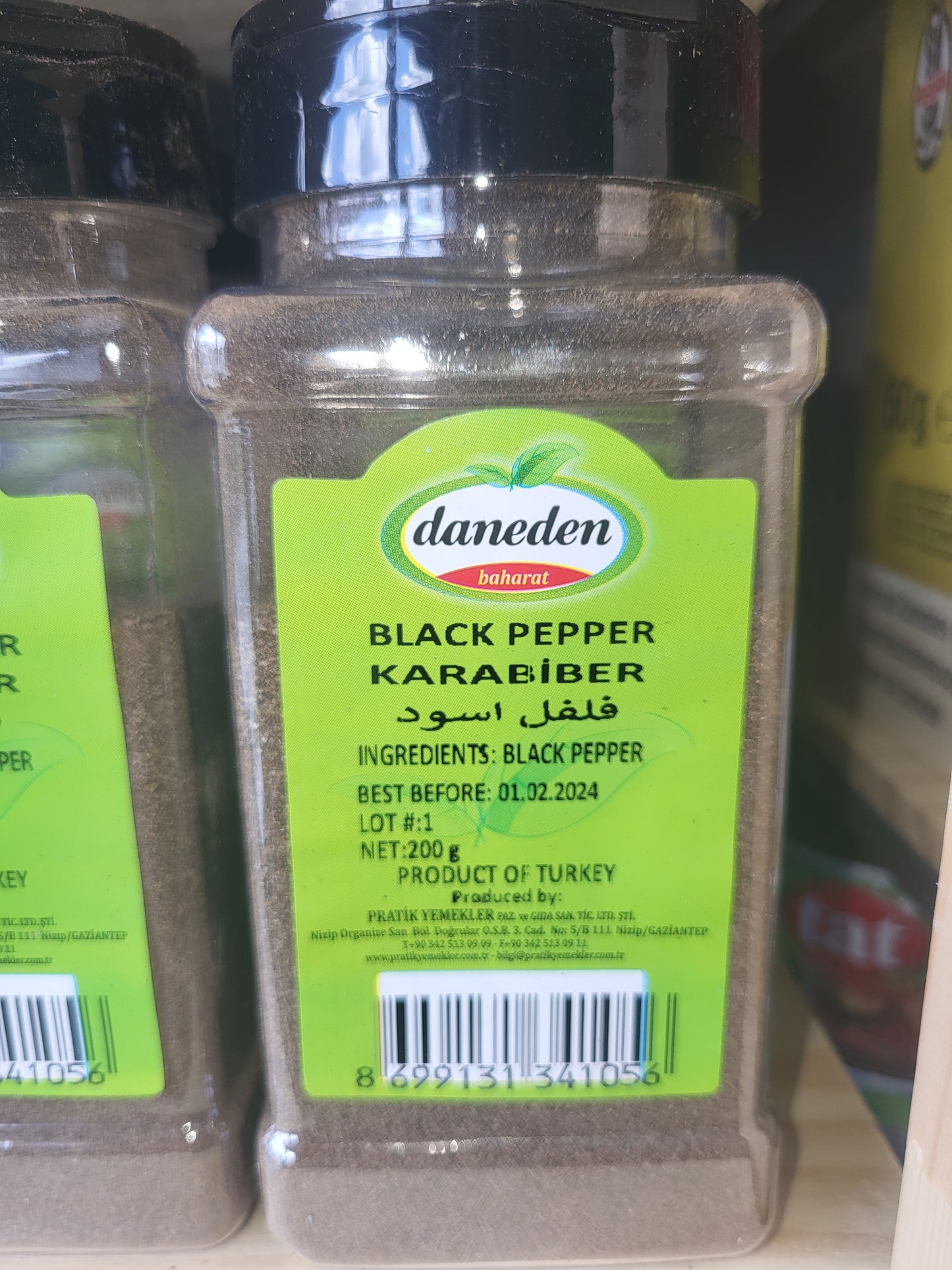 Daneden Ground Black Peppers