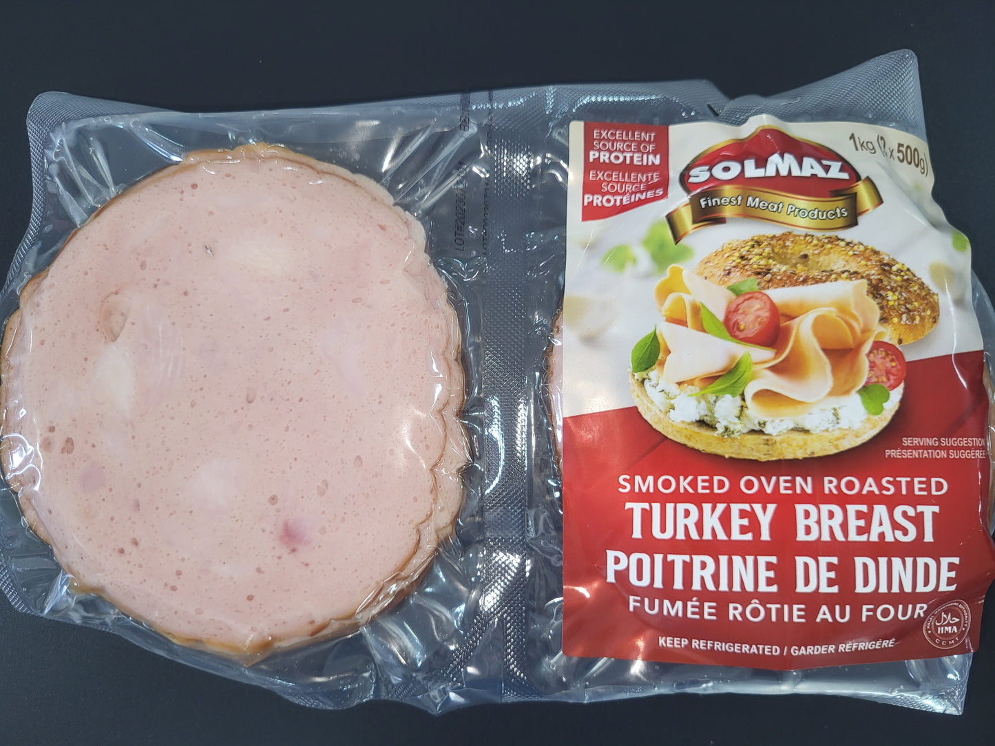 Solmaz Smoked oven roasted Turkey Breast 1kg
