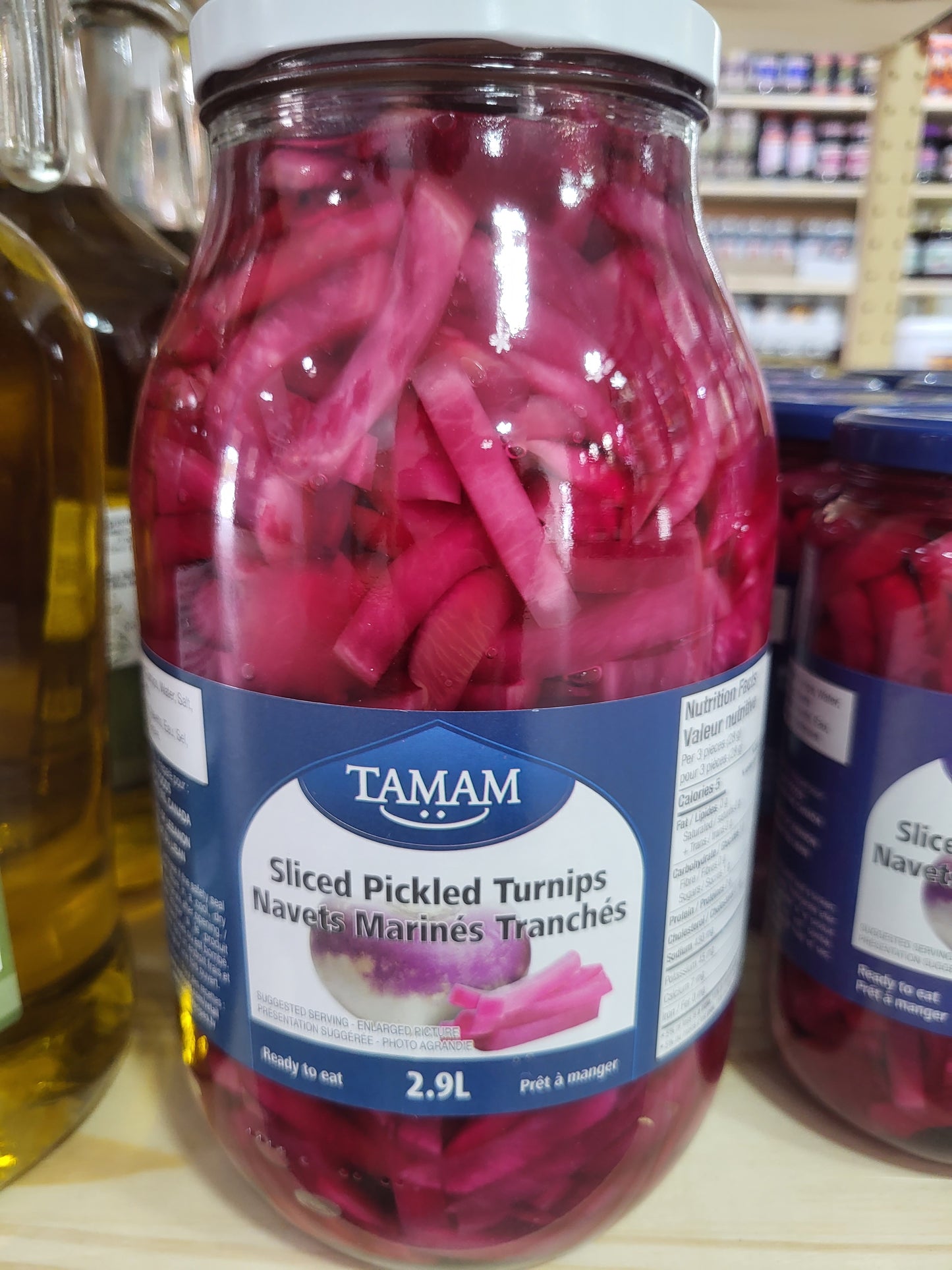 Tamam Sliced Pickled Turnips 2.9lt