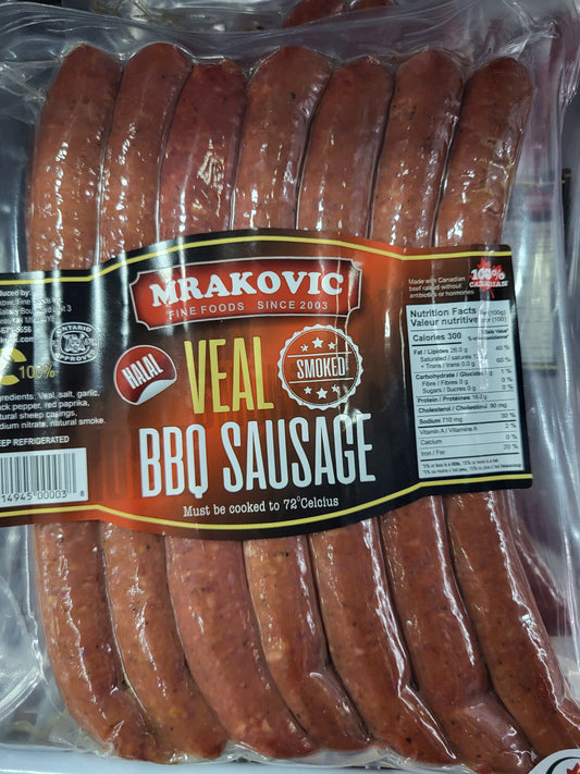 Mrakovic BBQ Sausage Veal 370g