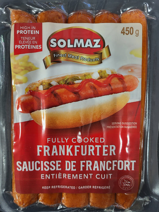 Solmaz Frankfurter Sausage 450g