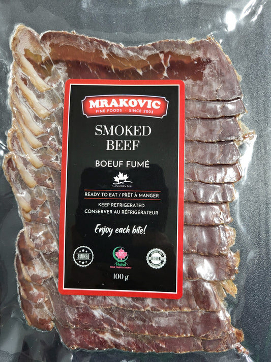 Mrakovic Sliced Smoked Beef 100g