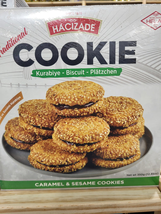 Hacizade Caramel&Sesame Cookies 350gr