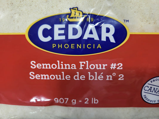 Cedar Semolina Flour #2 907g