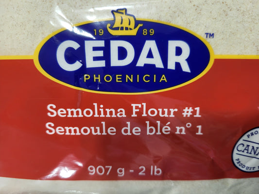 Cedar Semolina Flour #1 907g