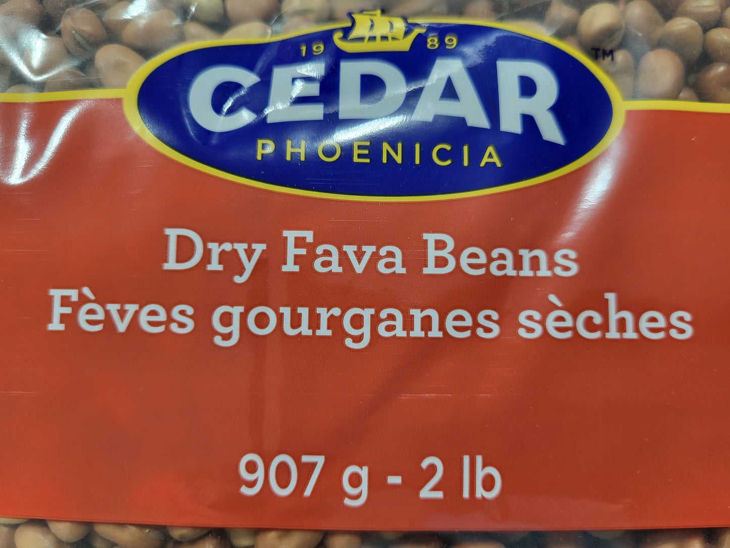 Cedar Dry Fava Beans 907g