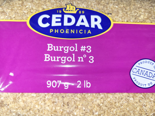 Cedar Burgol #3 907g