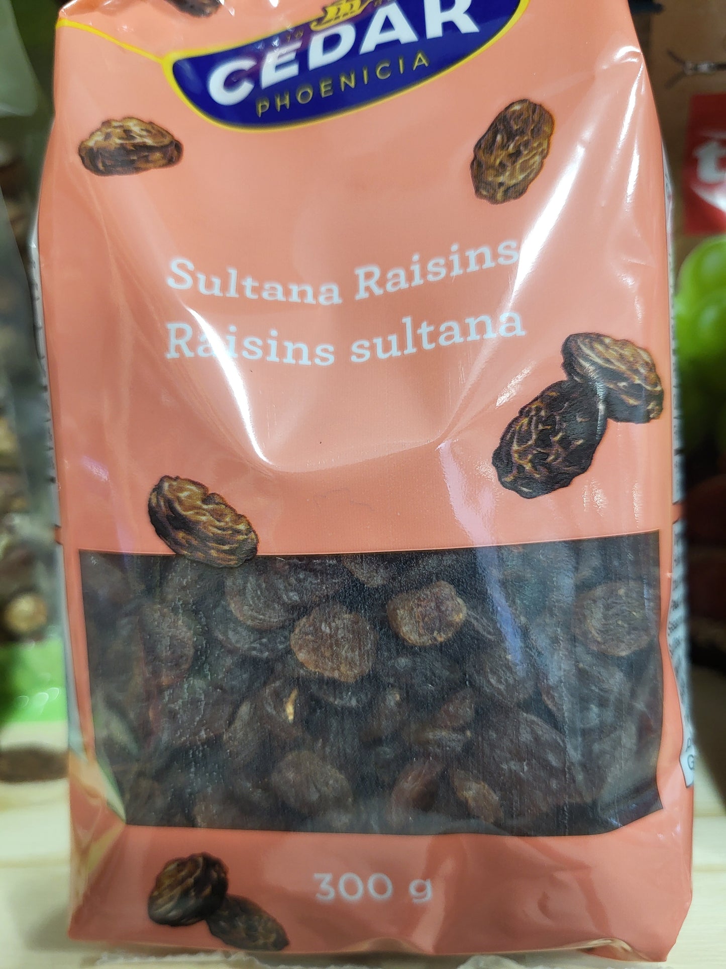 Cedar Sultana Raisins 300g