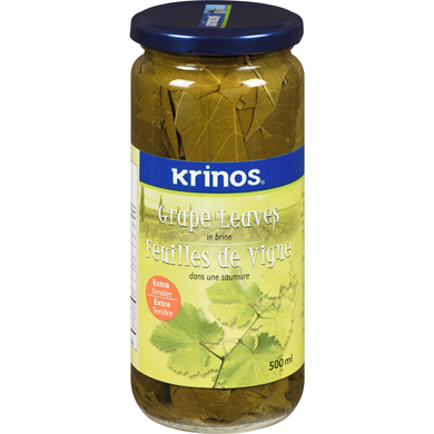 Krinos Grape Vine Leaves 500ml