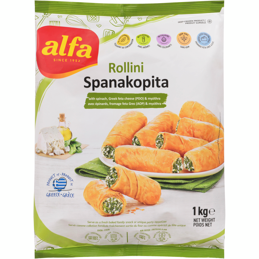 Alfa Rollini Spanakopita 1kg