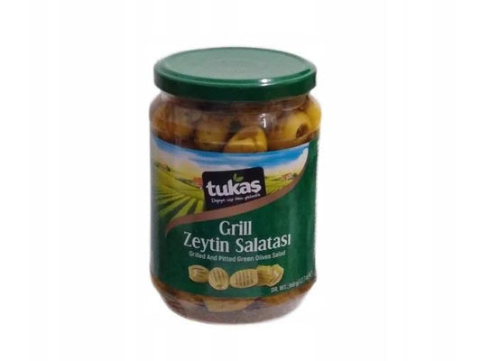 Tukas Grilled Green Olive Salad 360g
