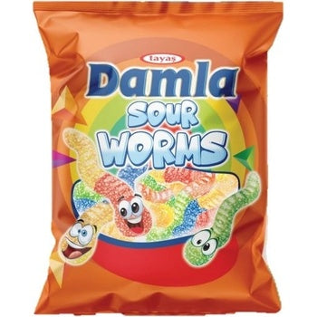 Tayas Damla Sour Worms 80g