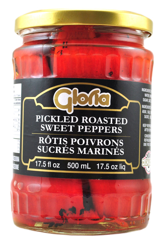 Gloria Roasted Sweet Red Peppers 500ml