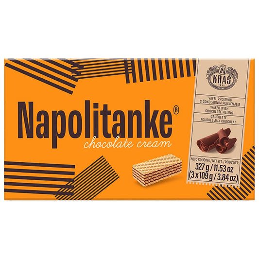 Kras Napolitanke Chocolate Cream Wafers 327g