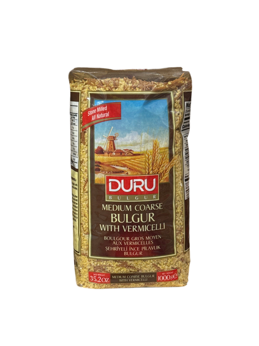 Duru Bulgur Medium Coarse with Vermicelli 1kg