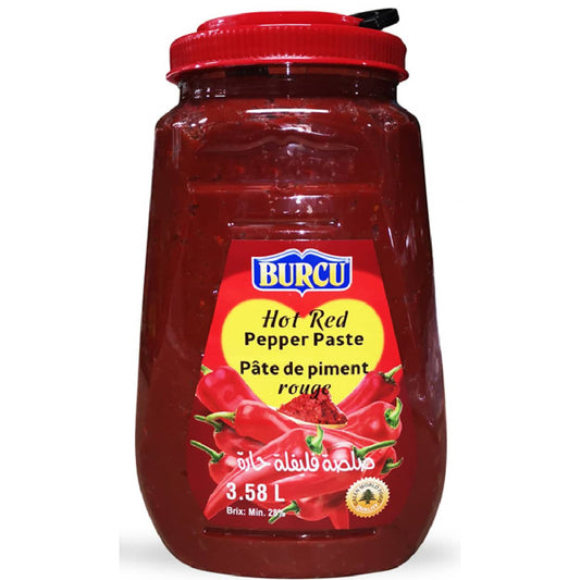 Burcu Pepper Paste Hot 3.58l