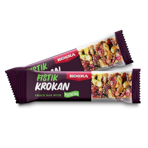 Koska Snack Bar with pistachio 30g