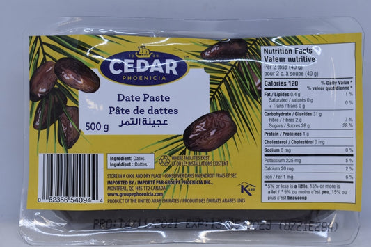 Cedar Date Paste 500g
