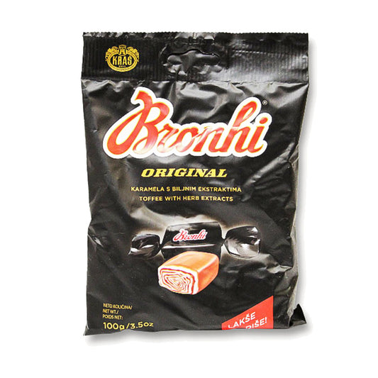 Kras Bronhi Toffee Candy 100g