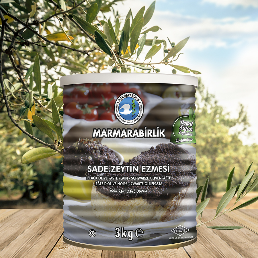 Marmarabirlik Black Olive Paste Plain 3kg