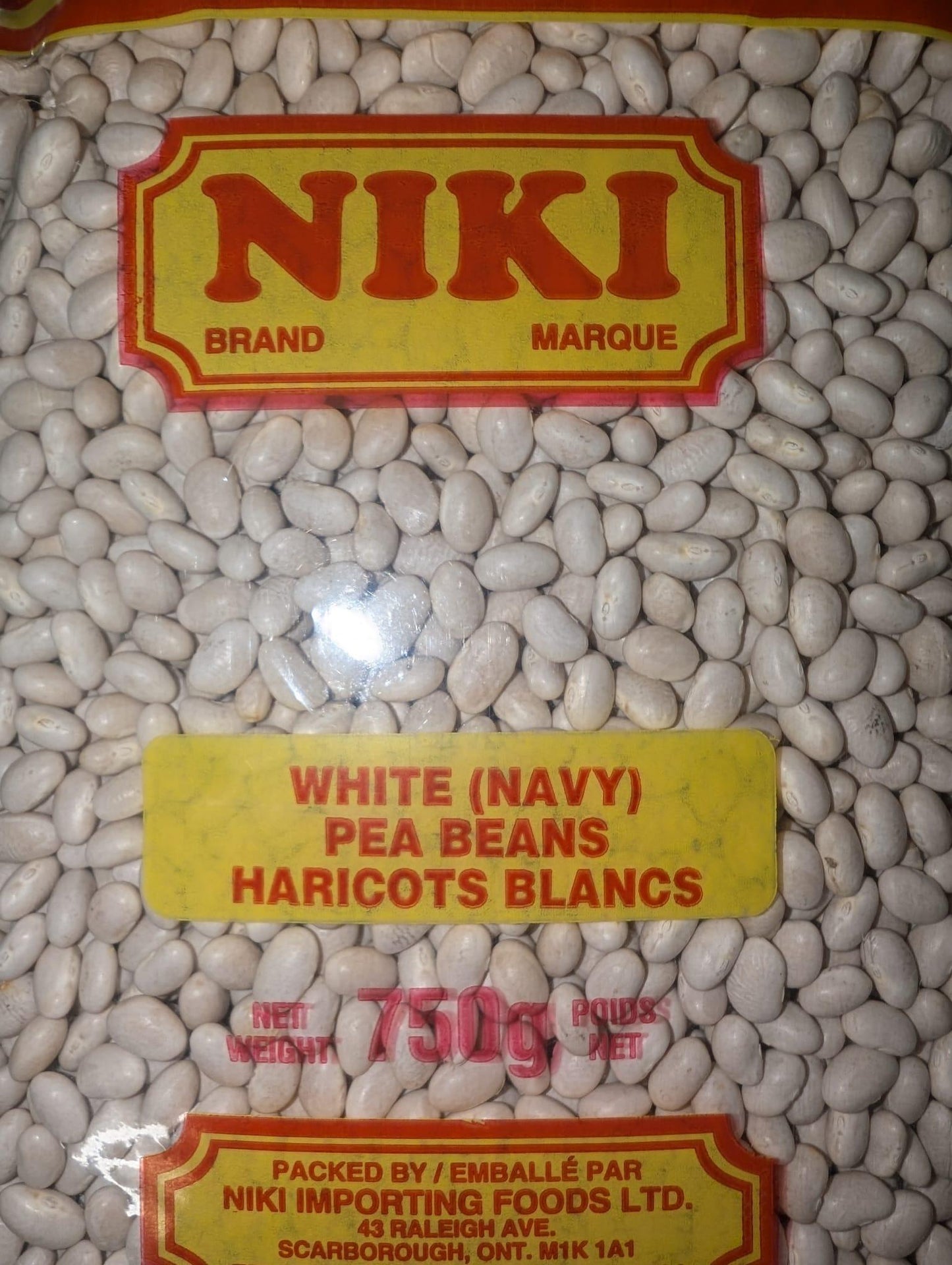 Niki White White Navy Pea Beans 750g