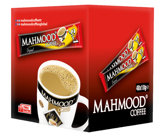 Mahmood Coffee 3in1 stick box