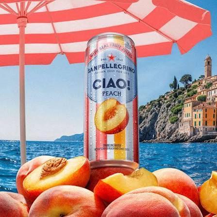 Sanpellegrino Peach 330ml can