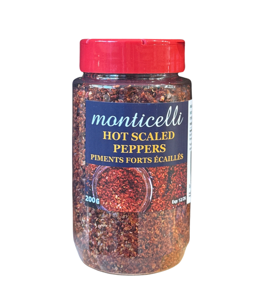 Monticelli Hot Scaled Peppers Aleppo 200g