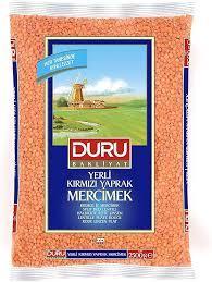 Duru Lentil Split Red 2kg