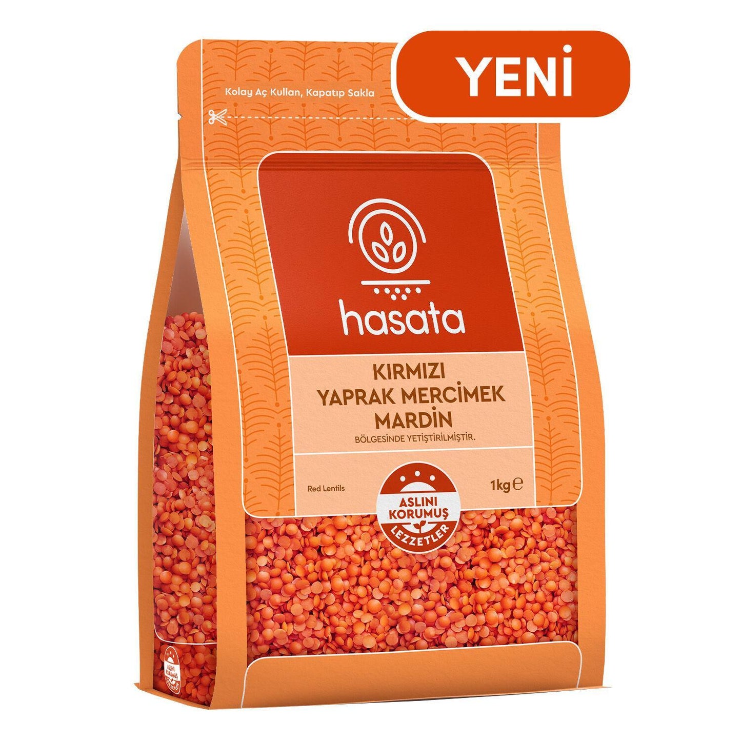 Hasata Split Red Lentils Mardin 1kg