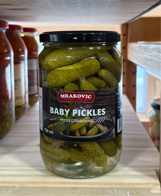 Mrakovic Baby Cornichon Pickles 750ml
