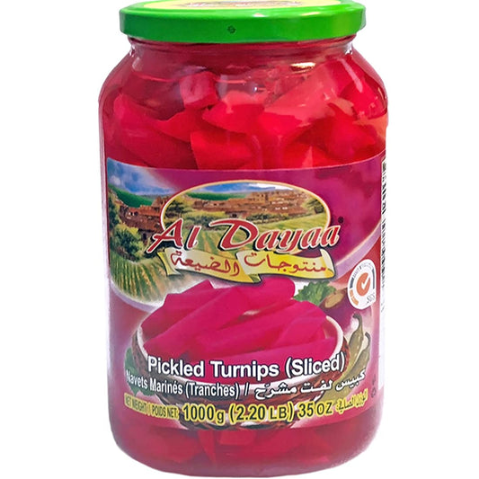 Al Dayaa Pickled Turnips 1L