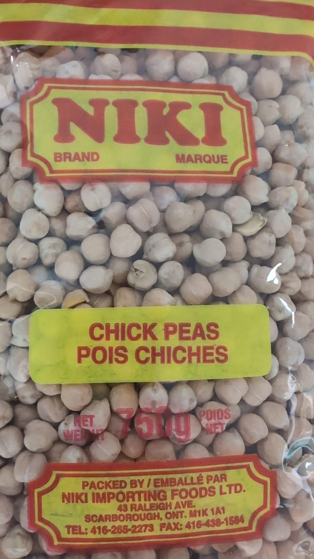 Niki Chickpeas 750g