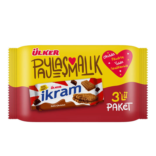 Ulker Ikram Sandwich Biscuits 3pack