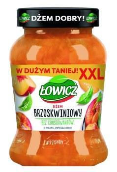 Lowicz Peach Jam 450g