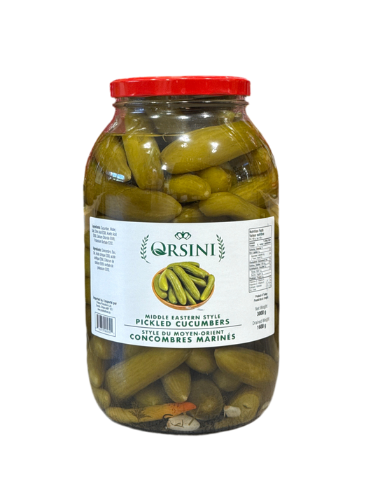 Orsini Middle Eastern Style Pickled Cucumbers 3kg