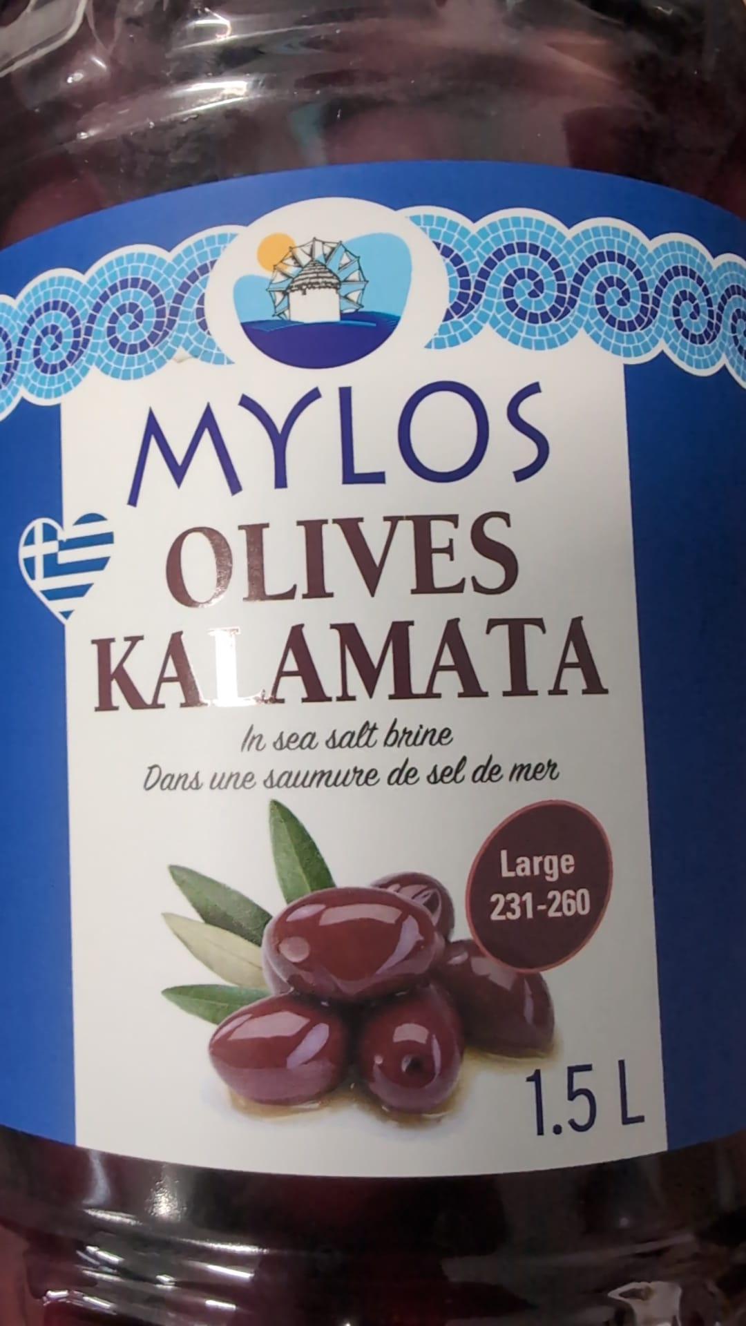 Mylos Kalamata Olives 1.5L