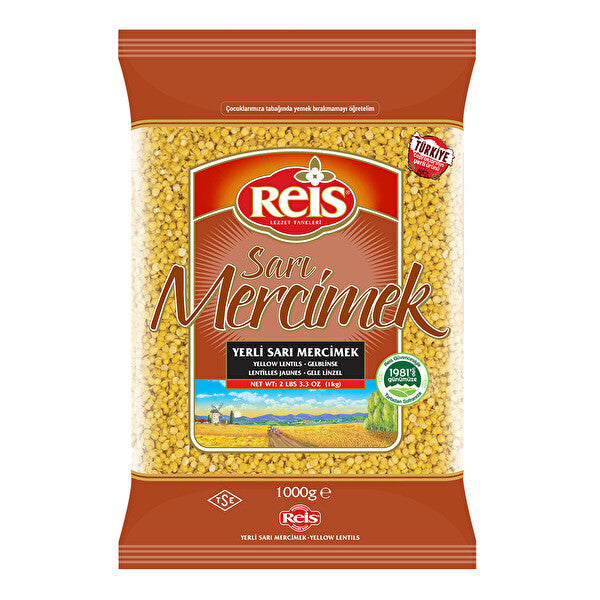 Reis Yellow Lentils 1kg