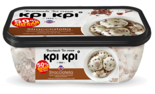 Kri Kri Heartmade Ice cream straciatella 1.5L
