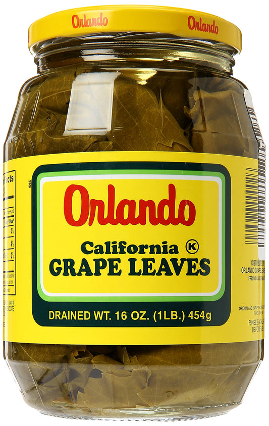 Orlando California Grape Vine Leaves 1lt
